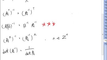 [HKDSEmath] M2 中學文憑 數學 - Matrices - Inverse - 3 Properties of Inverse
