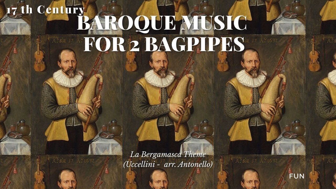 Baroque Music with Bagpipe, Harpsichord, Viols, Lute | La Bergamasca | FUN | 26,065 views | Sep 9, 2014