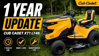 Cub Cadet XT1 LT46: 1 Year Update 