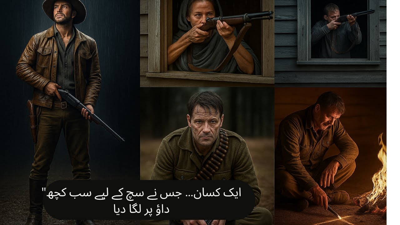 The Farmer’s War”(Symbolic — one man’s stand against power and corruption.)