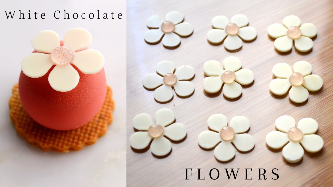 FIORI DI CIOCCOLATO BIANCO * Semplici * | Denise Castagno |