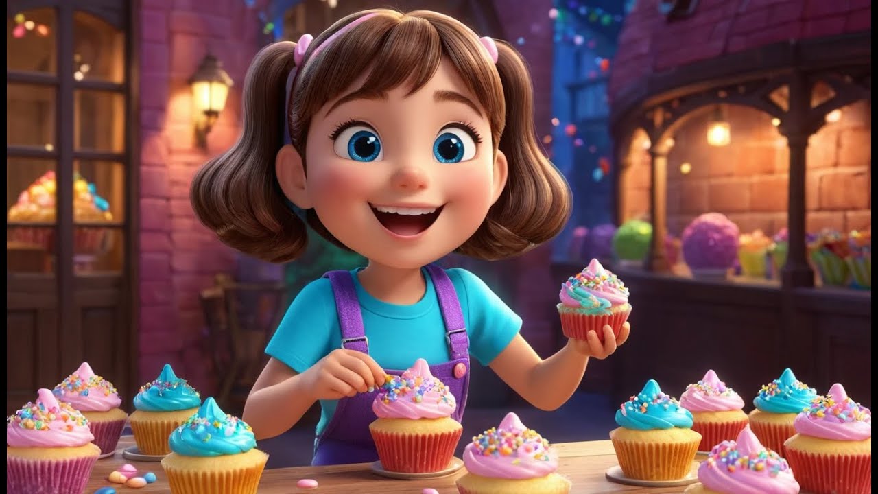 The Cupcake Parade Goes Marching On | Fun Sweet Treat Song for Kids | Sing-Along Nursery Rhyme