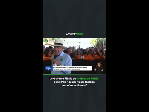 The President of the Republic, Luiz Inácio Lula da Silva (PT), gave his first statement...