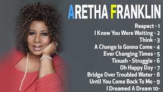 Aretha Franklin  2021 MIX Top 10 Songs from Aretha Franklin  Full Album 1 HOUR