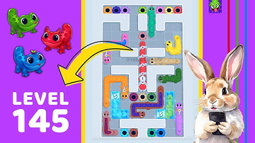 Gecko Out Level 145 Solution Walkthrough