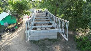 Lanzamiento Parcial Nariz De Lanzamiento Puente Tipo Bailey