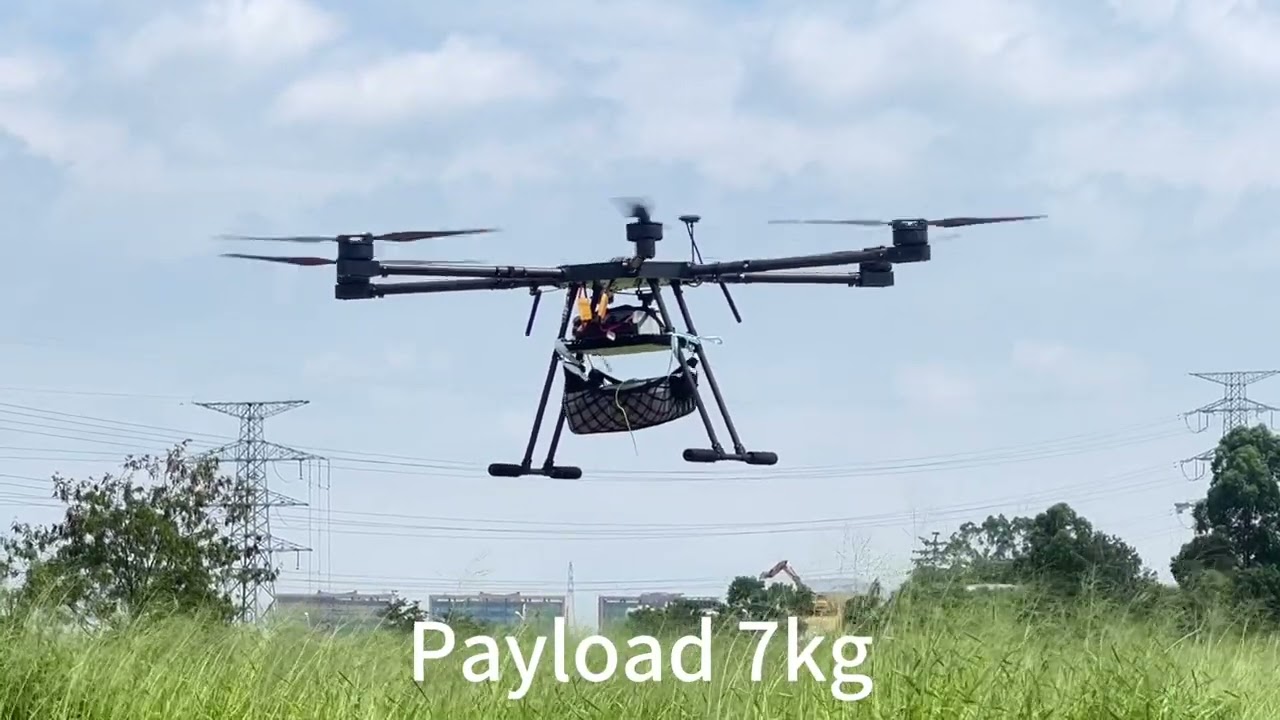 INNLOI V1650 1670mm Hexacopter Foldable Drone Carbon Fiber Folding