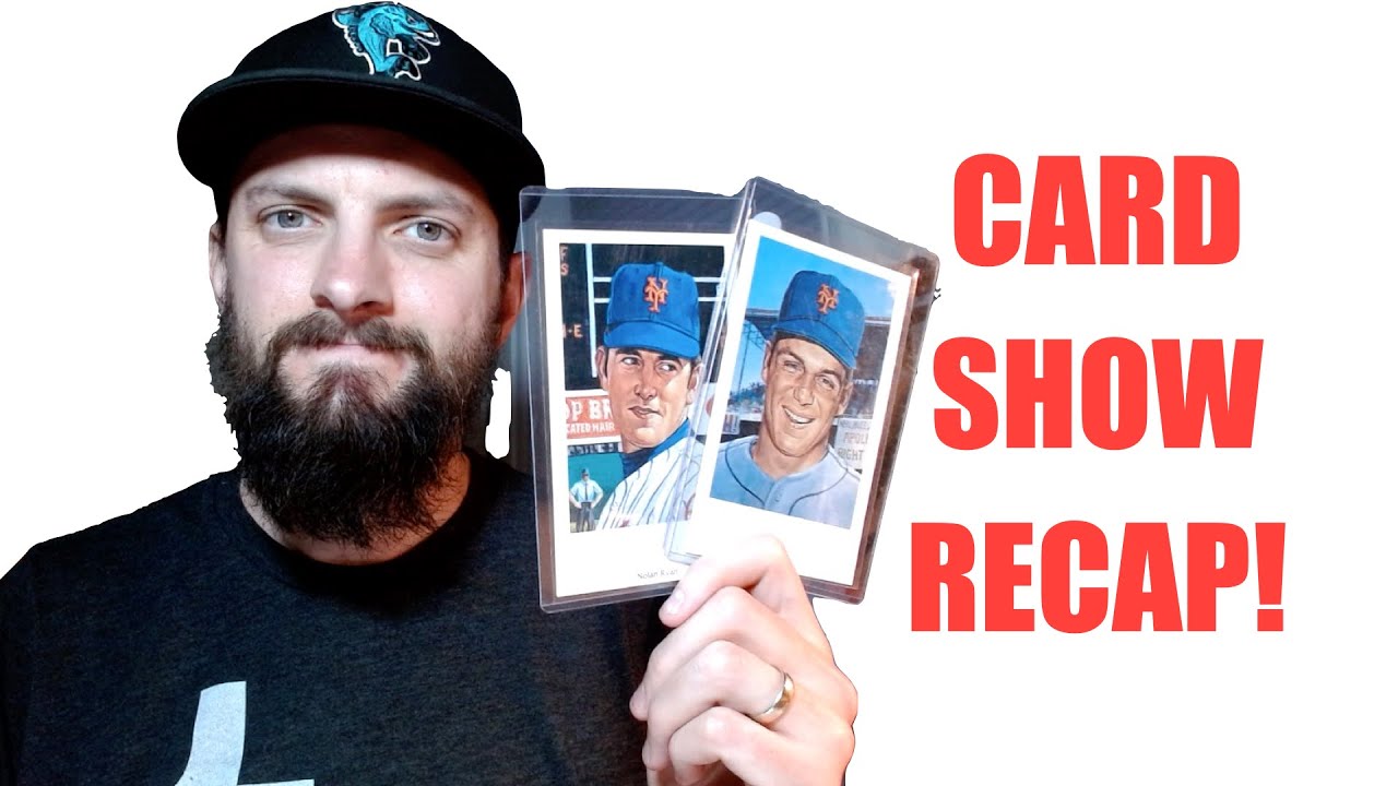 My Vintage Baseball Card Show Recap Milford, CT YouTube