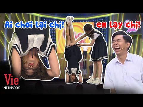 Video Lâm Vỹ Dạ mặc váy trồng cây chuối trước anh em ống... - youtube