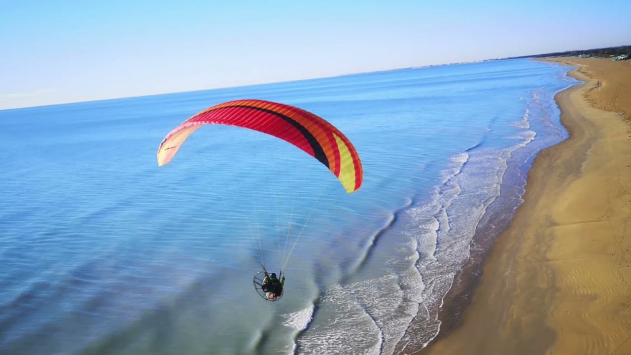 Motorschirm fliegen in Mazarack 2021