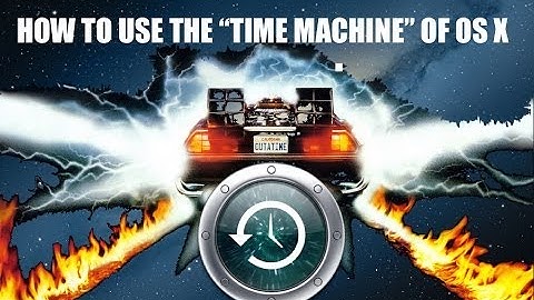 English Mac Tutorial #4 - Backup with Time Machine