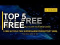 5 FREE AI Tools That Supercharge Productivity (2026)