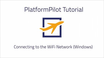 Connecting to the WiFi Network (Windows)