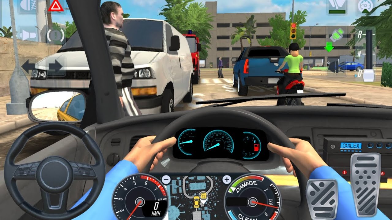 New Taxi Simulator 2026 New Gameplay 🚕 Real City Roads First Person Taxi Drive