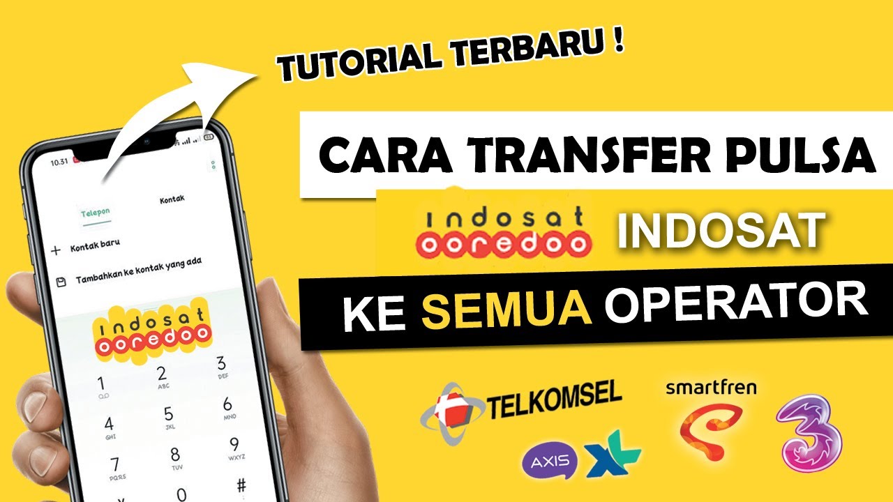 Cara Transfer Pulsa Indosat ke Semua Operator Terbaru YouTube