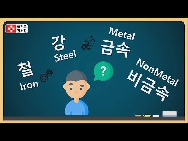 [수능재료기초] 금속, 철, 강의 쉬운 이해 (개념 그림차트) - Youtube