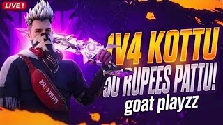 GOAT PLAYZZ IS BACK PLAYz GUILD TRIALS 1V4 KOTUU 50 RUPEES PATTU