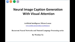 Neural Image Caption Generation with Visual Attention