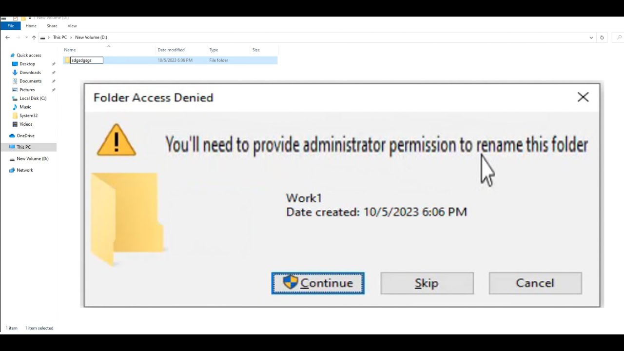 How To Deny Domain User To Rename Or Create New Folder Using Group