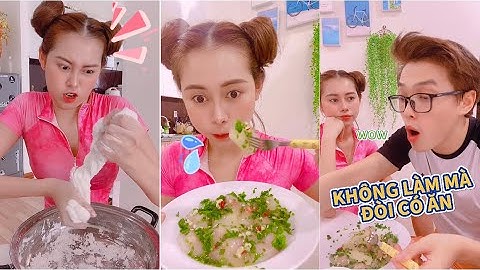 Việt Phương Thoa làm bánh bột lọc và cho chồng ăn ĐÒN 😂