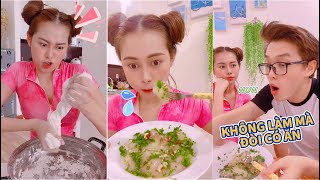 Việt Phương Thoa Làm Bánh Bột Lọc Và Cho Chồng Ăn Đòn