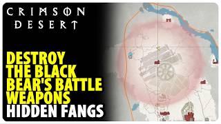 Destroy the Black Bears battle weapons - Hidden Fangs | Crimson Desert
Destroy the Black Bears battle weapons - Hidden Fangs | Crimson Desert Destroy the Black Bears battle weapons - Hidden Fangs | Crimson Desert