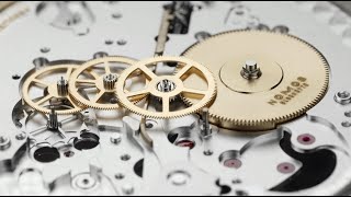 Made in Glashütte: 7.1. Assembling the gear train