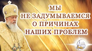 картинка: Мы не задумываемся о причинах наших проблем