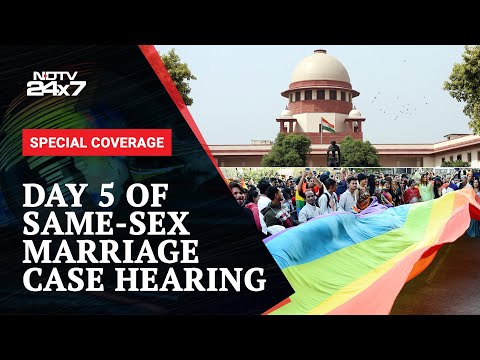 Supreme Court | Supreme Court Constitutional Bench Streaming | Same-Sex Marriage Case | NDTV 24×7