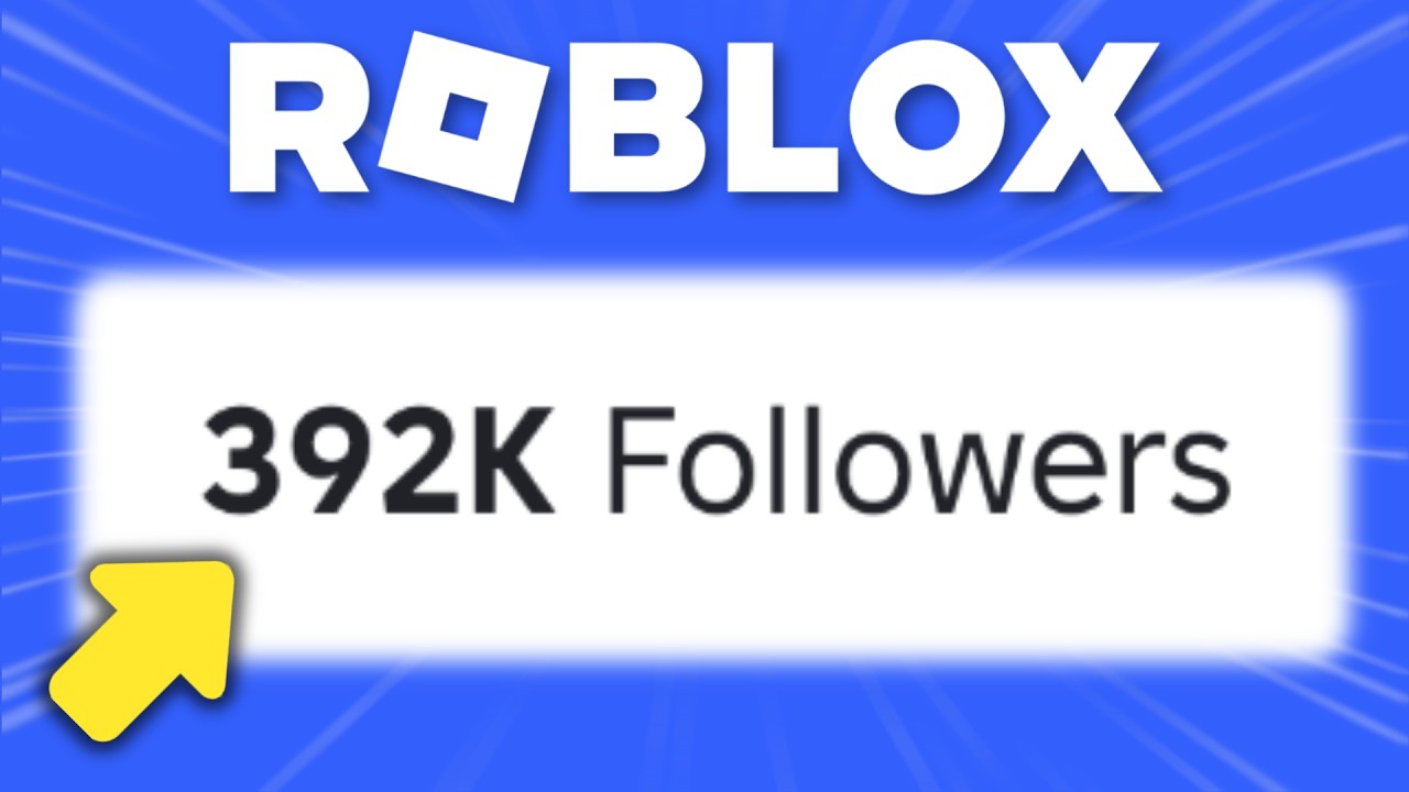 Roblox How To Get Followers YouTube 
