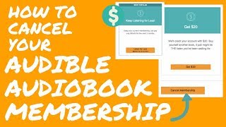 How to cancel your audible audiobook membership