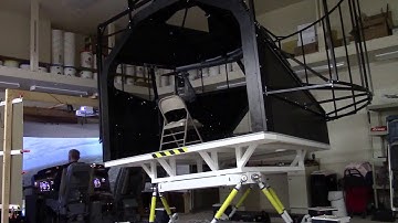 Phase 2 Test #1 Nose Section mounted on Motion Platform