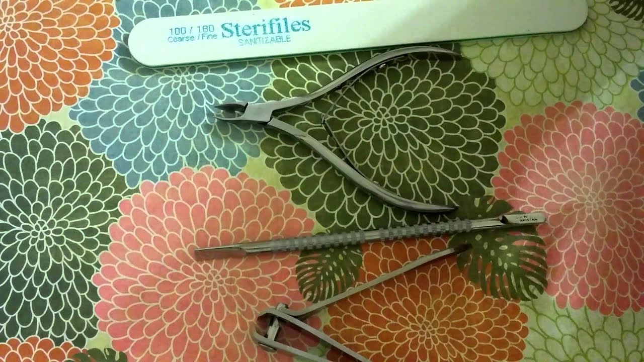 Sanitizing & Disinfected.. Nail Implements YouTube