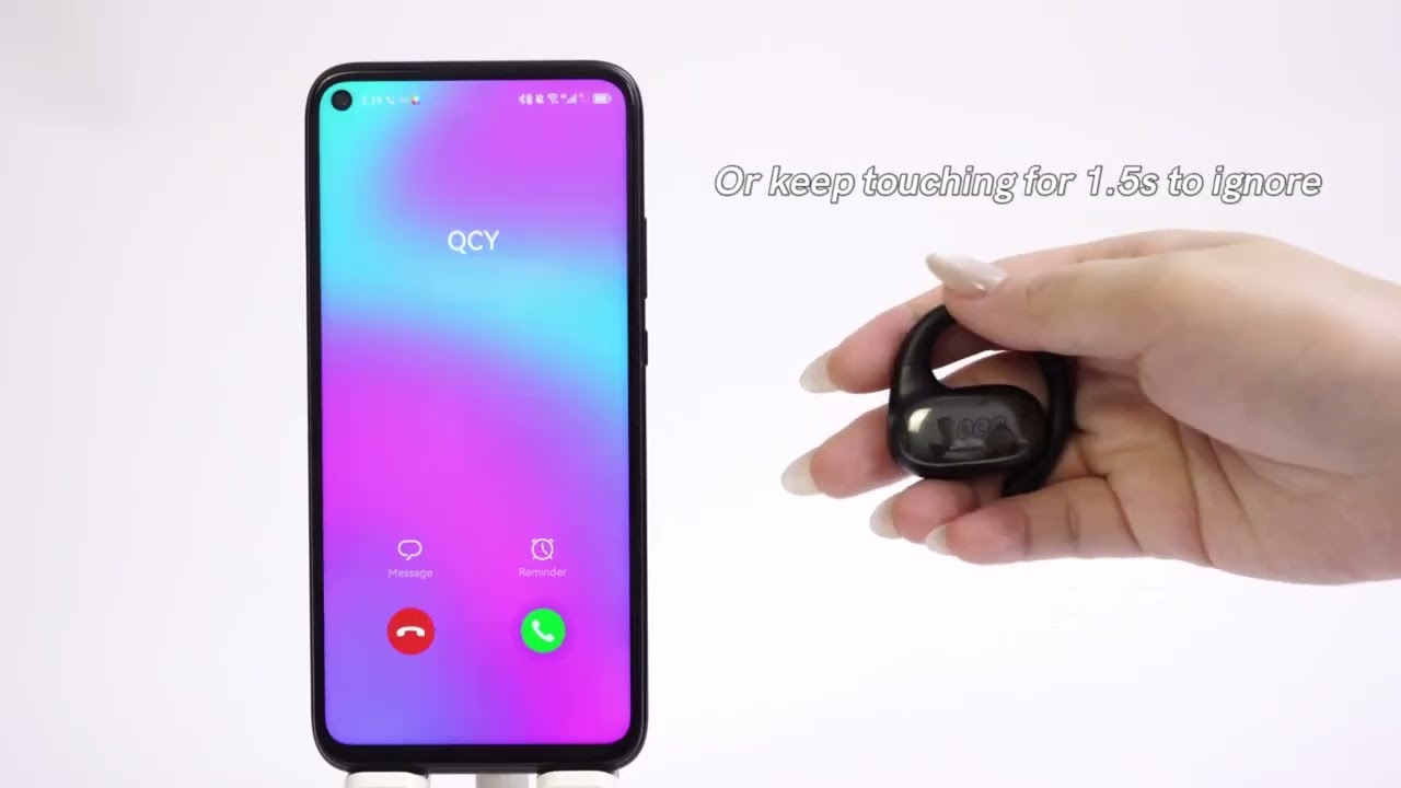 This Is the Qcy Crossky Gtr2 Open-Ear Wireless Earphone.