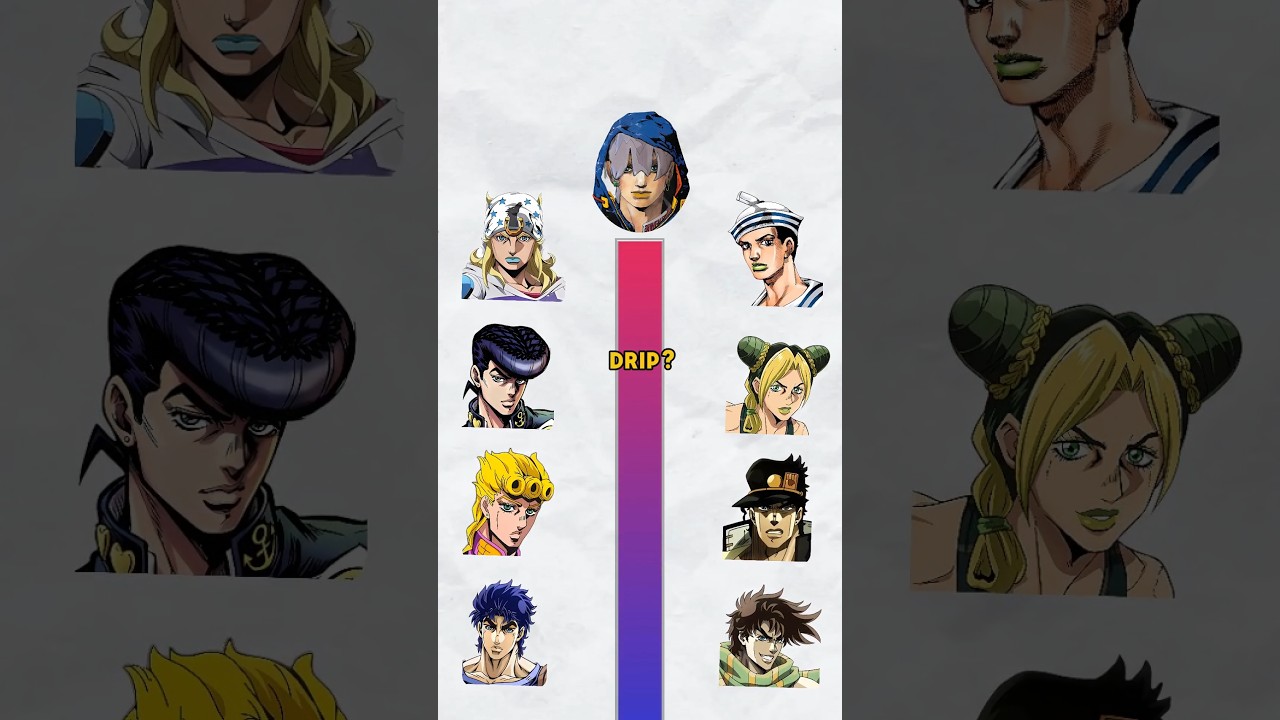 WHICH JOJO GOT THE MOST DRIP ? #anime #jojosbizarreadventure #jojo