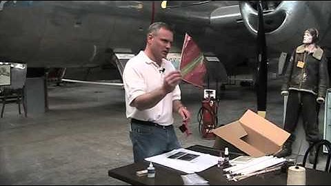 Build a Rogallo Wing, Rocket boosted glider part 1