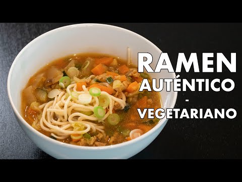 Receta Ramen Japones Vegetariano