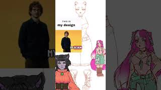 Part 2 of my Vtuber Creation Process! #vtuber #vtuberart #vtubermodel #vtuberartist #vtubestudio