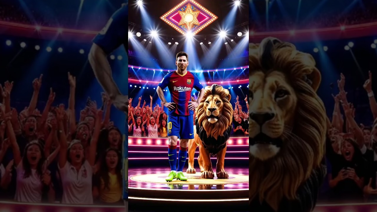Check out what Messi did on the talent show  