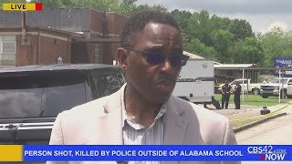Gadsden superintendent discusses 'suspicious' person killed outside school