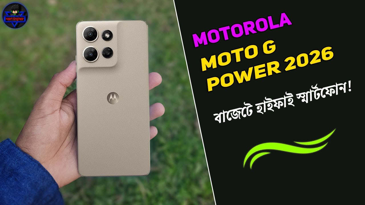 Motorola Moto G Power 2026 | Moto GPower2026 Review In Bangla| Moto G Power 2026 Price in Bangladesh