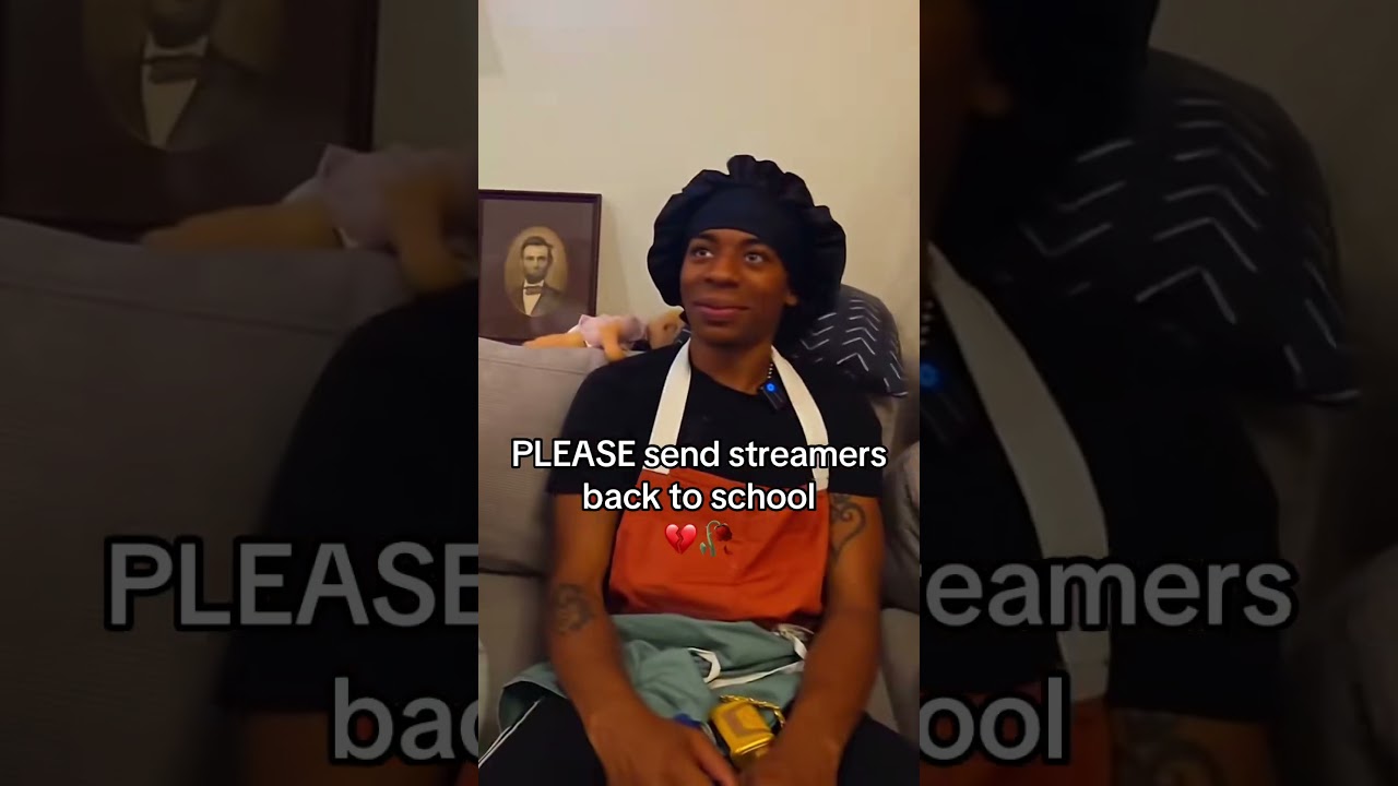 PLEASE send streamers back to school 💔🥀 