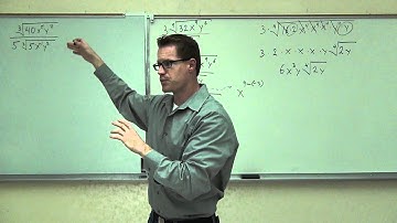 Intermediate Algebra Lecture 10.3 Part 6