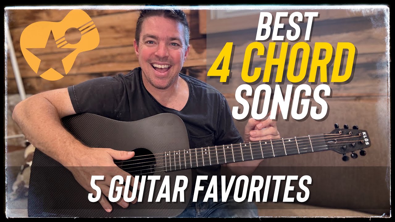 My 5 Favorites Using 4 Chords Songs (Beginner Guitar) - YouTube