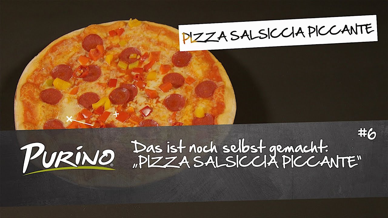 PURiNO Restaurant Das ist noch selbst gemacht: Unsere „PIZZA SALSICCIA PICCANTE" #6