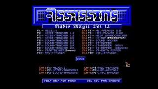 Amiga Floppy Disk Loader Public Domain The Assassins Audio Magic 01 - 15 1992 - 1995