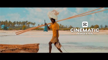 How to Edit Cinematic Orange & Teal | CapCut | Color Grading | For Free