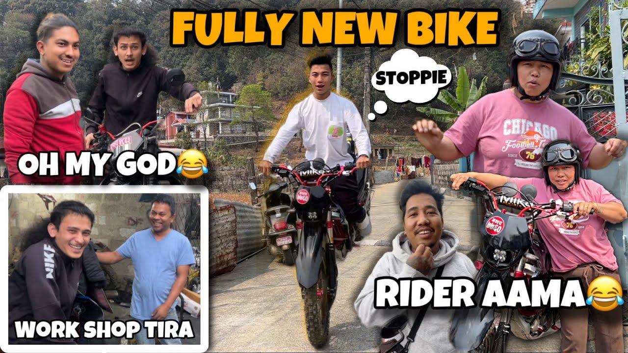 AAMA RIDER HUDAI!!! || BIKE FULLY MODIFIED RM 250 || WORK SHOP MA BABBAL RAMAILO!!!