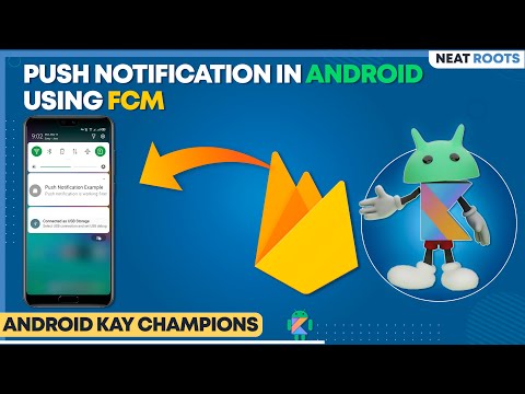 Types of Firebase Cloud Messaging - Push Notification Variants in Android Using FCM - Android Studio