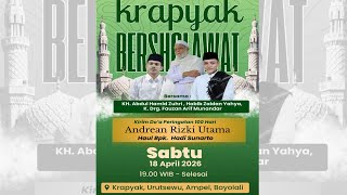 🔴Krapyak Bersholawat || Habib Zaidan Yahya & drg. Fauzan Arif Munandar